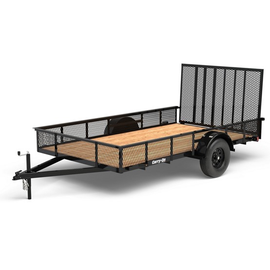 Carry-On Trailer 7 ft. x 12 ft. Mesh High Side Utility Trailer, 2,040 lb. Max Capacity