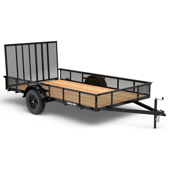 Carry-On Trailer 7 ft. x 12 ft. Mesh High Side Utility Trailer, 2,040 lb. Max Capacity - Image 2