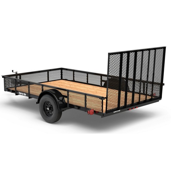 Carry-On Trailer 7 ft. x 12 ft. Mesh High Side Utility Trailer, 2,040 lb. Max Capacity - Image 3