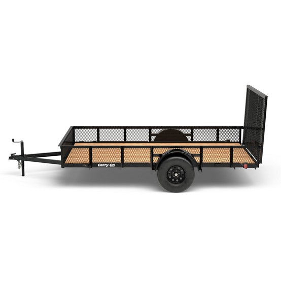 Carry-On Trailer 7 ft. x 12 ft. Mesh High Side Utility Trailer, 2,040 lb. Max Capacity - Image 5
