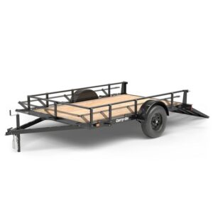 Carry-On Trailer  6 ft. x 11 ft. Smart Fold Utility Trailer