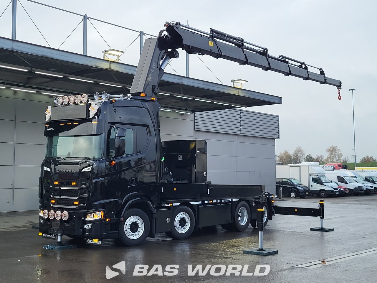 Scania S660 8X2 Flatbed trucks