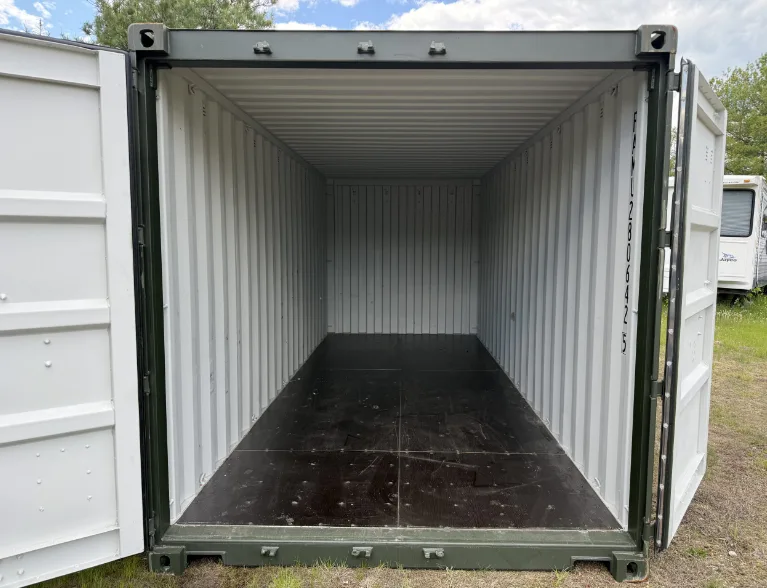 20 x 8 x 8.5 Green Shipping / Storage Container - Image 7