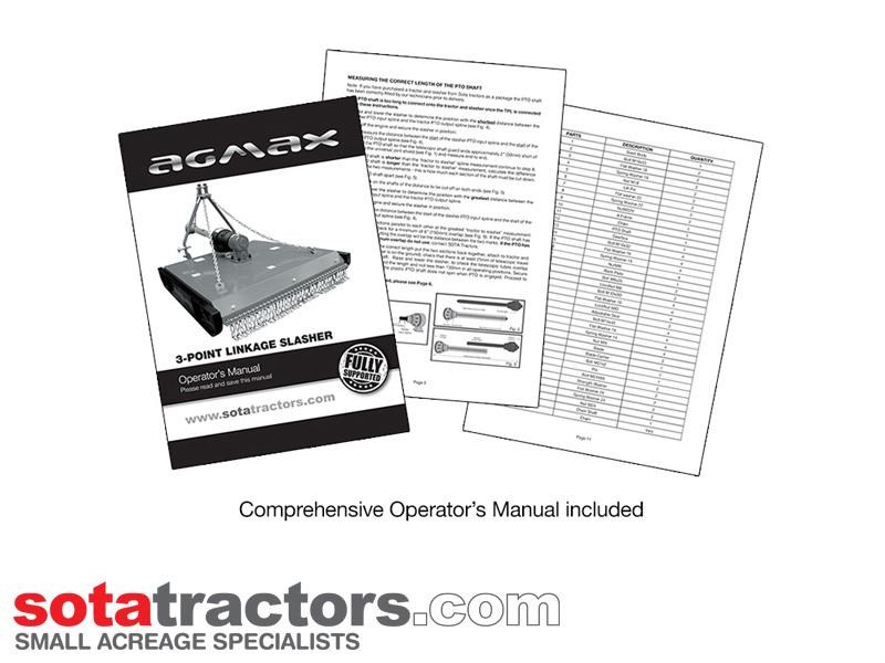 AGMAX SL150HD HEAVY DUTY SLASHER 5' - 75HP GEARBOX - Image 17