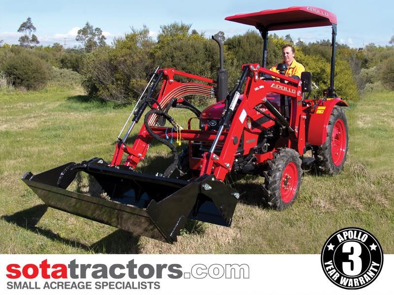 APOLLO 30HP TRACTOR + 4 IN 1 LOADER + BACKHOE - Image 6