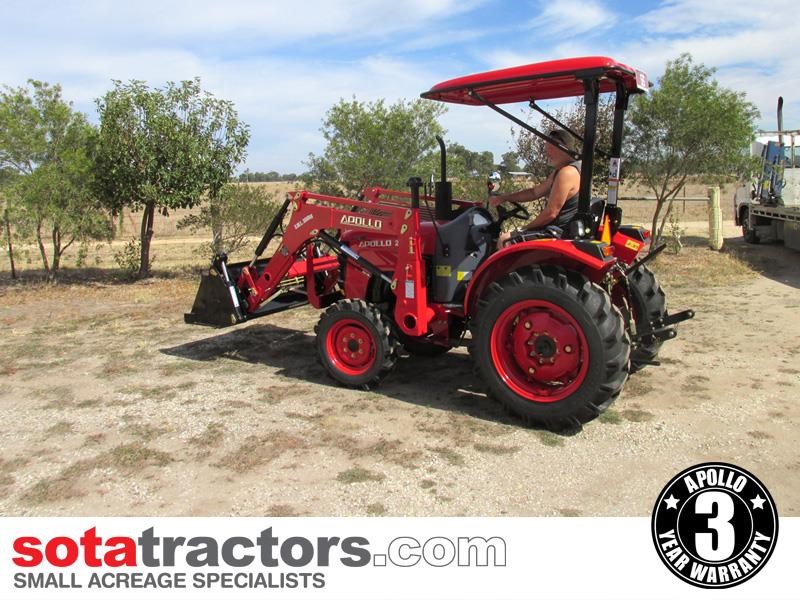 APOLLO 30HP TRACTOR + 4 IN 1 LOADER + BACKHOE - Image 10