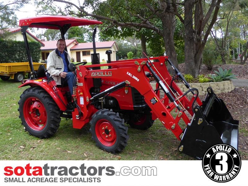 APOLLO 30HP TRACTOR + 4 IN 1 LOADER + BACKHOE - Image 5