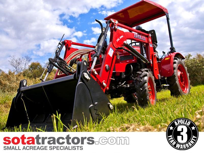 APOLLO 30HP TRACTOR + 4 IN 1 LOADER + BACKHOE - Image 7