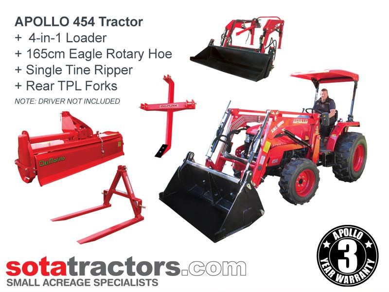 APOLLO 45HP TRACTOR - HORTICULTURAL PACKAGE