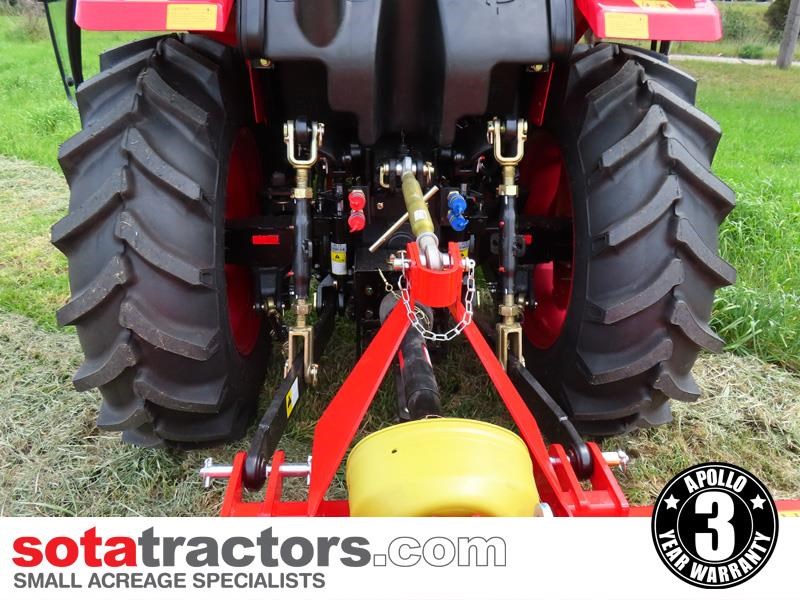 APOLLO 60HP AC CAB TRACTOR + 4 IN 1 LOADER + BACKHOE - Image 15