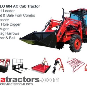 APOLLO 60HP AC CAB TRACTOR - EQUESTRIAN PACKAGE