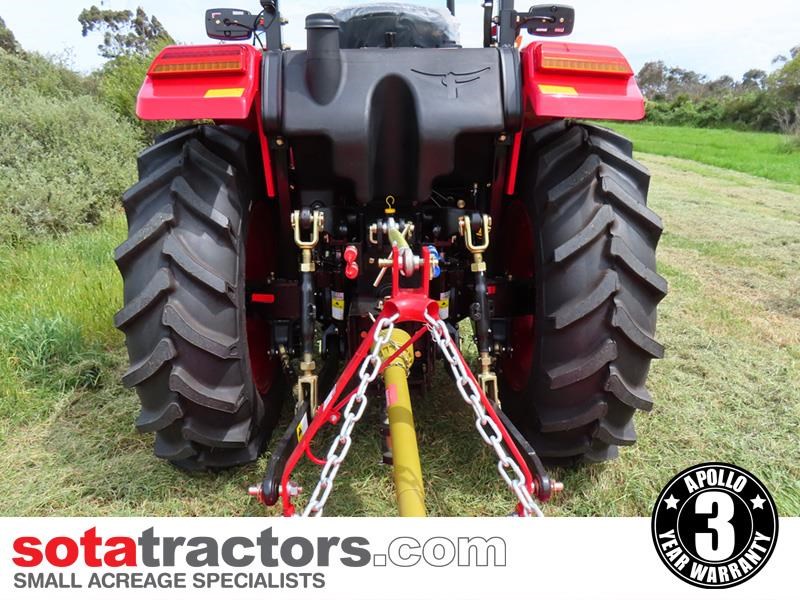 APOLLO 60HP TRACTOR + 4 IN 1 LOADER + BACKHOE - Image 9