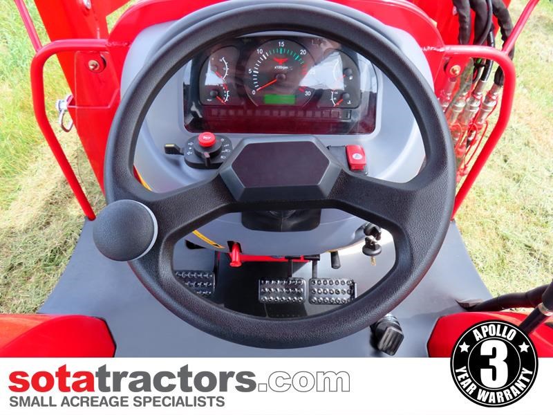 APOLLO 60HP TRACTOR + 4 IN 1 LOADER + BACKHOE - Image 6