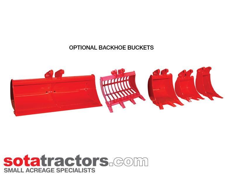 APOLLO 45HP TRACTOR + 4 IN 1 LOADER + BACKHOE - Image 14