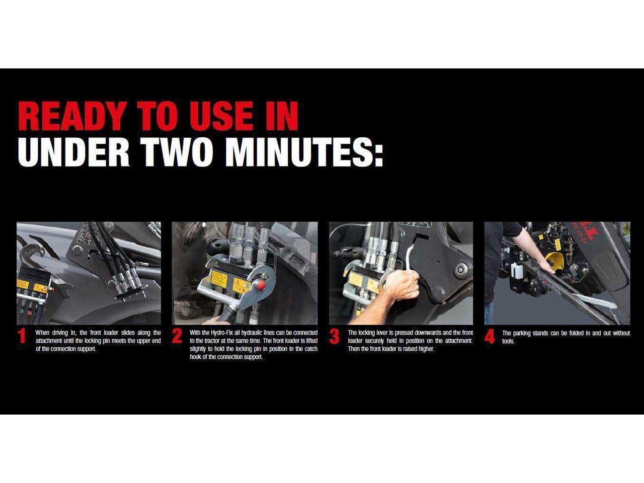 BURDER STOLL FZ45 FRONT END LOADER (90 - 140 HP) (41 - 29 LPM) - Image 7