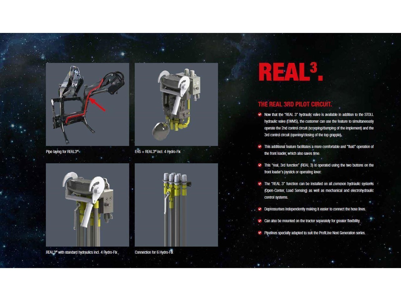 BURDER STOLL FZ80 FRONT END LOADER (180 - 270 HP) (48 - 33 LPM) - Image 14