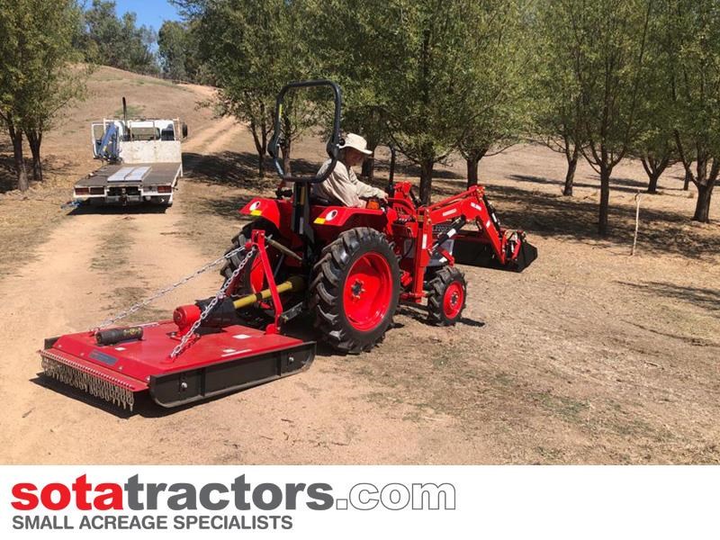 KUBOTA L2202DT TRACTOR WITH 4 IN 1 FEL 26HP - Image 4