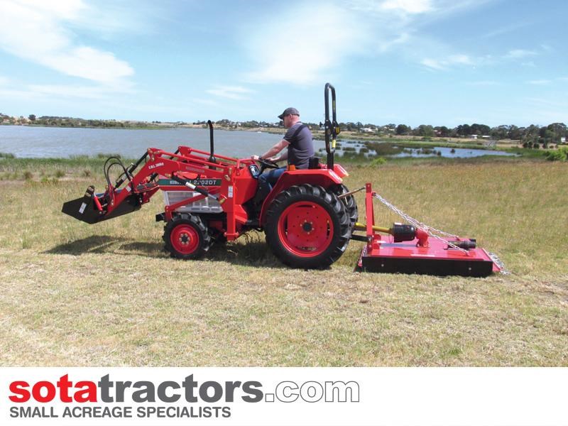 KUBOTA L2202DT TRACTOR WITH 4 IN 1 FEL 26HP - Image 3