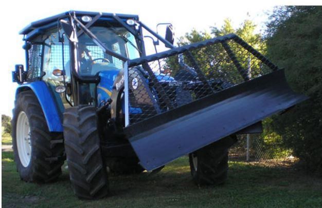 BURDER 3M (10FT) 760 MODEL STRAIGHT UNDER AXLE BLADE