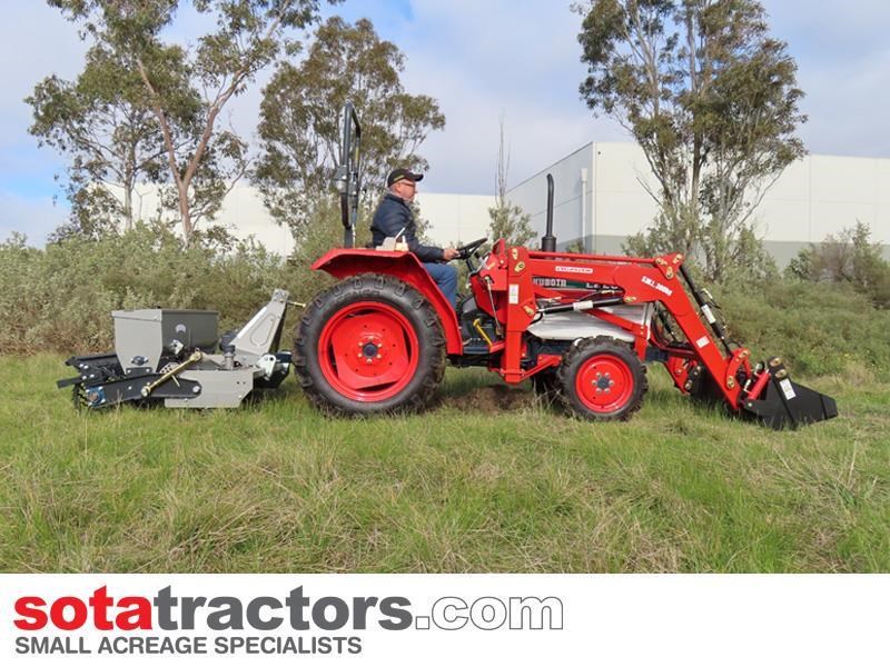 AGMAX POWER HARROW 210 WITH SEEDER PHS210 - Image 3