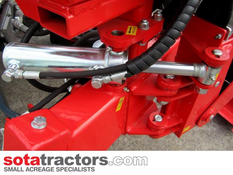 KUBOTA L2202DT TRACTOR + 4 IN 1 LOADER + BACKHOE - Image 21