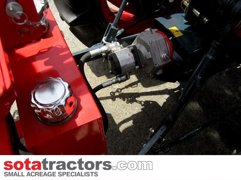 KUBOTA L2402DT TRACTOR + 4 IN 1 LOADER + BACKHOE - Image 27