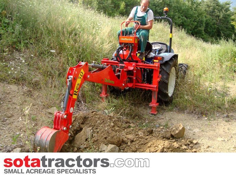 APOLLO 45HP TRACTOR + 4 IN 1 LOADER + BACKHOE - Image 17