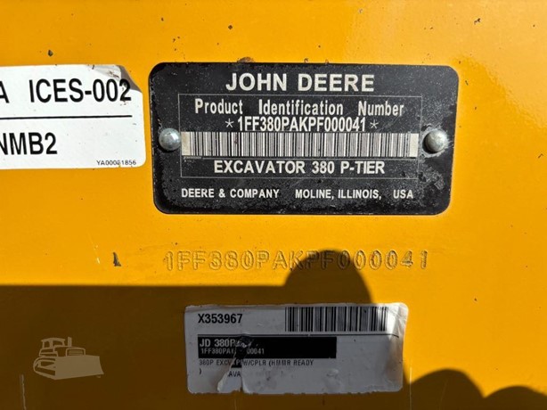 2023 DEERE 380 P-TIER - Image 5
