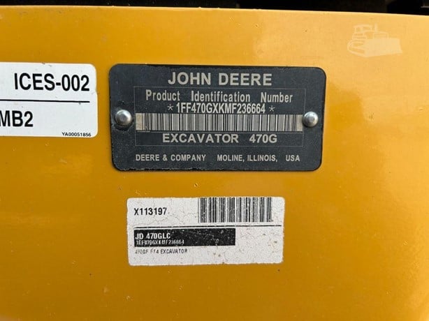 2021 DEERE 470G LC - Image 5