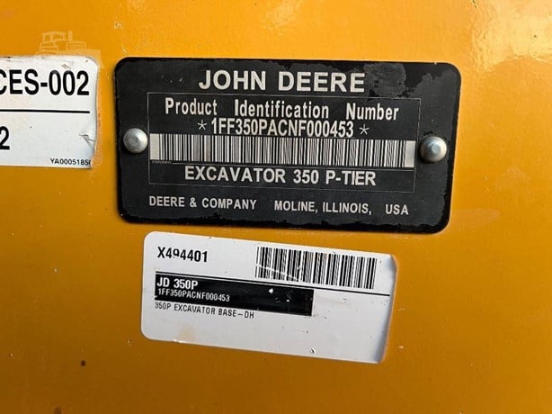 2023 DEERE 350 P-TIER - Image 5