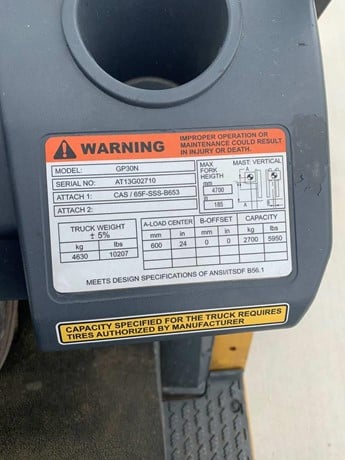 2018 CATERPILLAR GP30N - Image 5