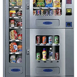 Great Office Deli 3-Piece Combo Soda & Snack Vending Machine by Seaga Purco