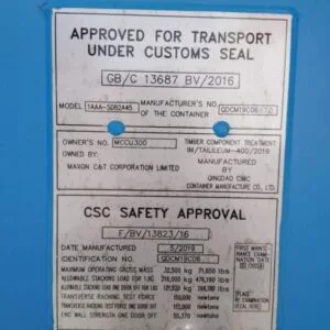 40ft Tunnel Containers (One Trip / New. Double Doors each end) - Image 2