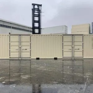 Refurbished 40ft Container with side door - Image 3