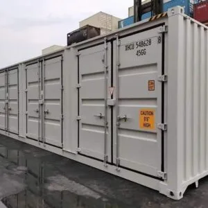 Refurbished 40ft Container with side door - Image 2